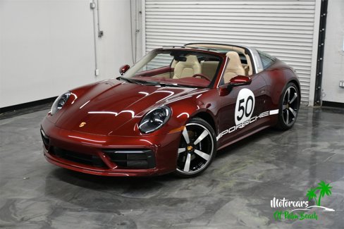Used 2021 Porsche 911 Targa 4S Heritage Design image 2