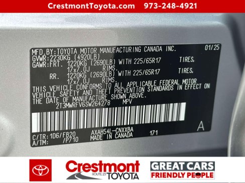 Certified 2025 Toyota RAV4 LE image 14