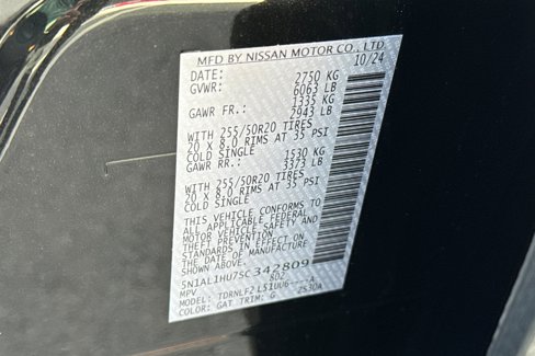 New 2025 INFINITI QX60 Autograph w/ Cargo Package image 33