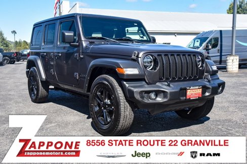 Certified 2021 Jeep Wrangler Unlimited Sport image 1