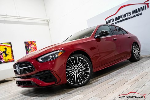 Used 2024 Mercedes-Benz C 300 Sport w/ AMG Line w/ Night Package image 7