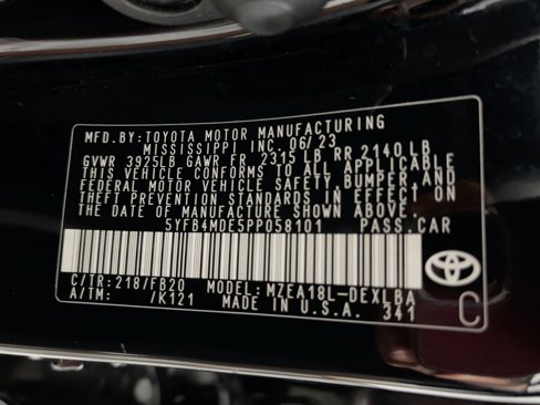 Used 2023 Toyota Corolla LE image 17
