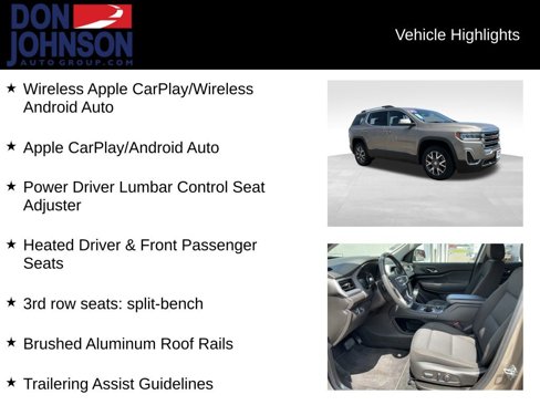 Used 2023 GMC Acadia SLE w/ Driver Convenience Package image 13