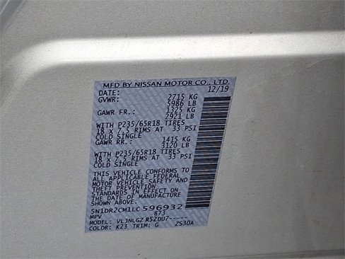 Used 2020 Nissan Pathfinder SL image 26