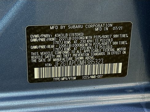 Used 2021 Subaru Crosstrek 2.0i Premium image 31