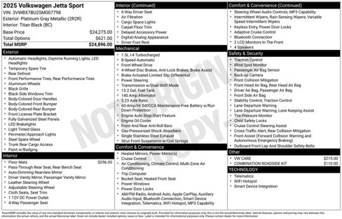 Used 2025 Volkswagen Jetta Sport image 7
