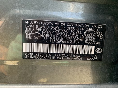Used 2004 Lexus LS 430 image 36