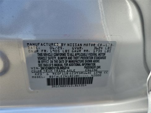 New 2025 Nissan Versa S w/ S Plus Package image 31