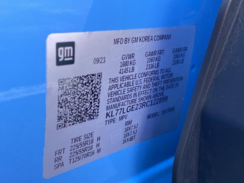 Used 2024 Chevrolet Trax RS w/ Sunroof Package image 31