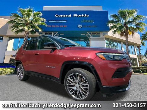 Certified 2022 Jeep Compass Limited w/ Elite Group image 1