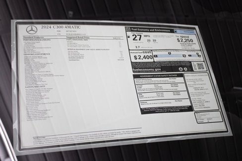 Used 2024 Mercedes-Benz C 300 4MATIC Sedan image 36