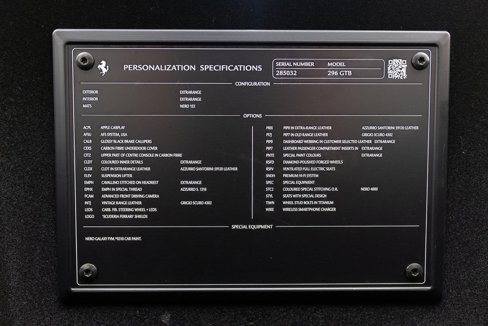 Certified 2022 Ferrari 296 GTB image 27