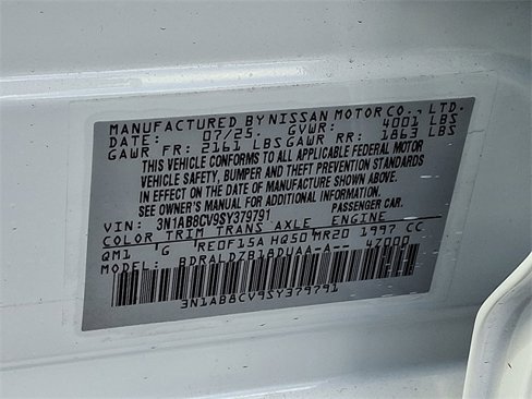 New 2025 Nissan Sentra SV w/ All-Weather Package image 10
