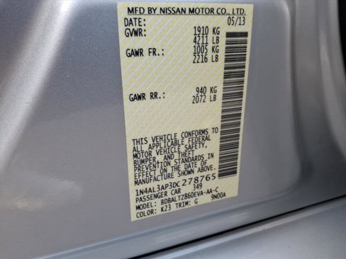 Used 2013 Nissan Altima 2.5 SV w/ 2.5SV Convenience Pkg image 40