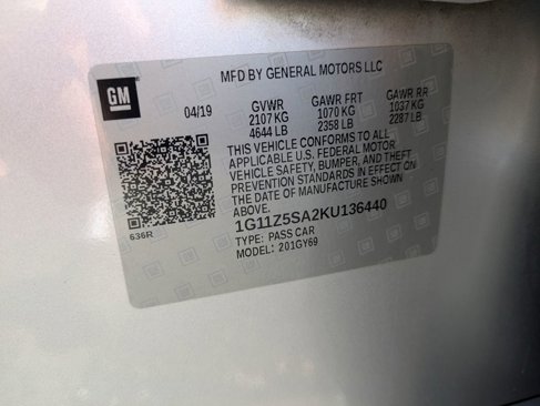 Used 2019 Chevrolet Impala LT image 35