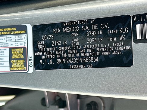 Certified 2023 Kia Forte LXS image 29