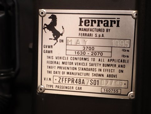 Used 1995 Ferrari F355 Spider image 46