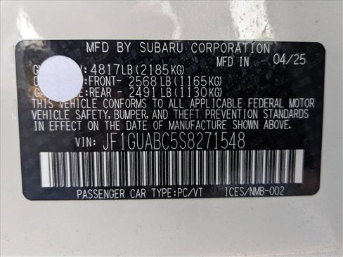 Used 2025 Subaru Impreza 2.0i image 17