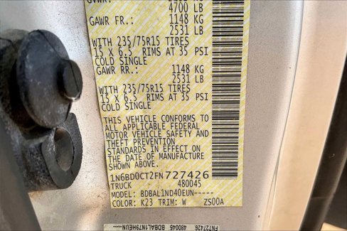 Used 2015 Nissan Frontier S image 31