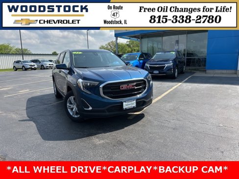 Used 2021 GMC Terrain SLE image 1