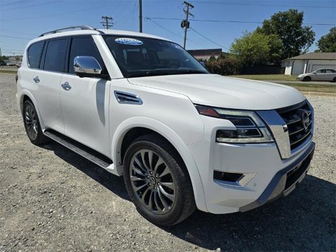 Used 2023 Nissan Armada Platinum w/ Captain's Chairs Package image 3