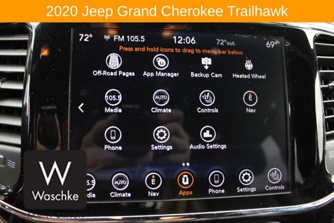 Used 2020 Jeep Grand Cherokee Trailhawk w/ Trailhawk Luxury Group image 43