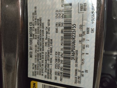 Used 2018 Ford Fusion S image 33
