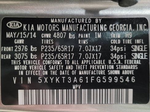 Used 2015 Kia Sorento LX image 33