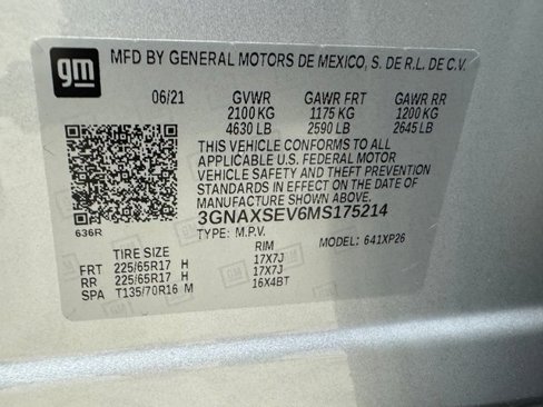 Used 2021 Chevrolet Equinox LS w/ LS Convenience Package image 30
