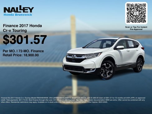 Certified 2017 Honda CR-V Touring image 3