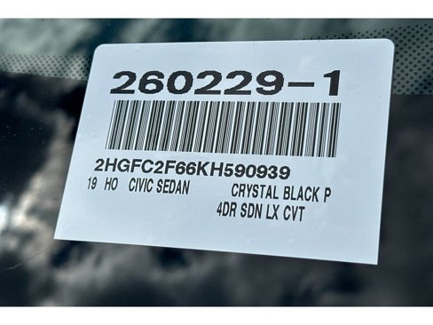 Used 2019 Honda Civic LX image 17