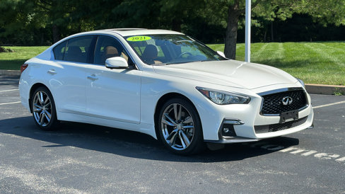 Certified 2021 INFINITI Q50 Signature Edition image 2