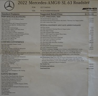 Used 2022 Mercedes-Benz SL 63 AMG 4MATIC image 2