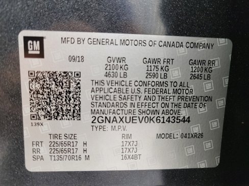 Used 2019 Chevrolet Equinox LT image 26