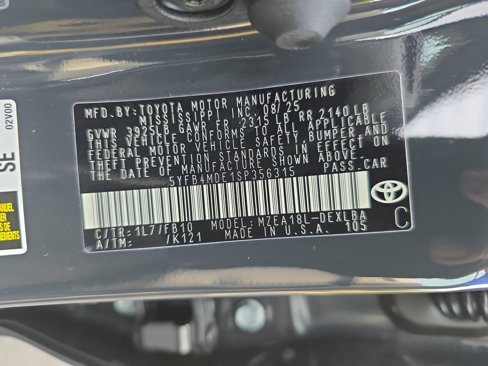 New 2025 Toyota Corolla LE image 31