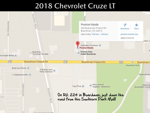 Used 2018 Chevrolet Cruze LT w/ Convenience Package image 26
