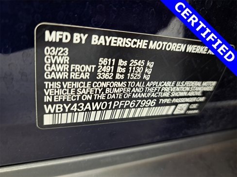 Certified 2023 BMW i4 eDrive35 image 20