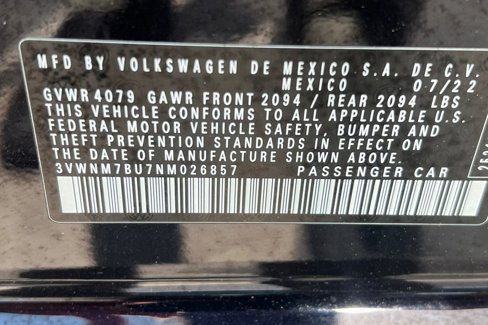 Used 2022 Volkswagen Jetta S image 22