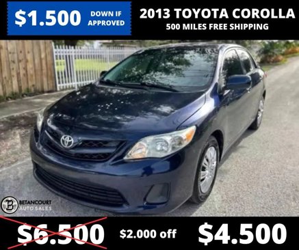 Used 2013 Toyota Corolla L image 2