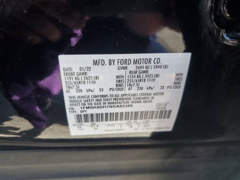 Used 2022 Ford Explorer XLT image 40