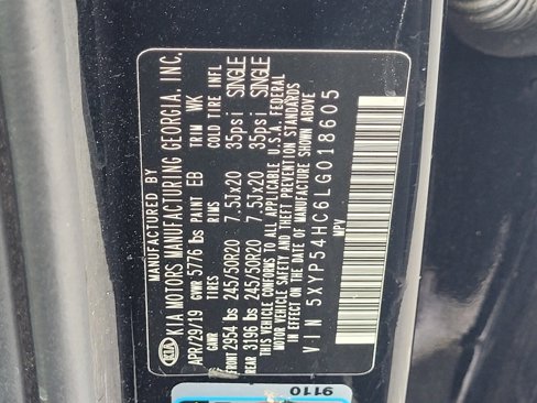 Used 2020 Kia Telluride SX w/ Towing Package image 35