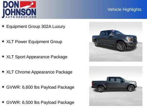 Used 2019 Ford F150 XLT w/ Equipment Group 302A Luxury image 6