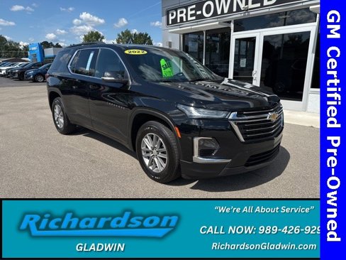 Certified 2022 Chevrolet Traverse LT image 1