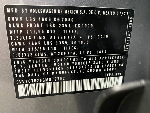 New 2025 Volkswagen Taos S image 29