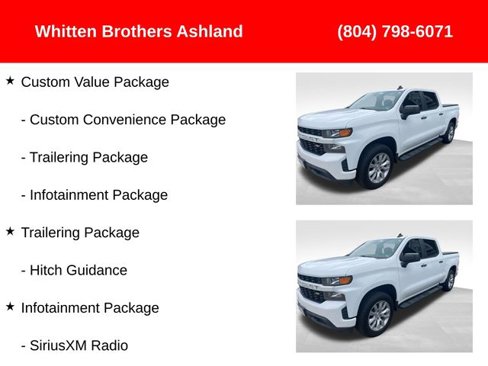 Used 2020 Chevrolet Silverado 1500 Custom w/ Custom Value Package image 5