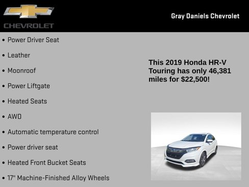 Used 2019 Honda HR-V Touring image 11