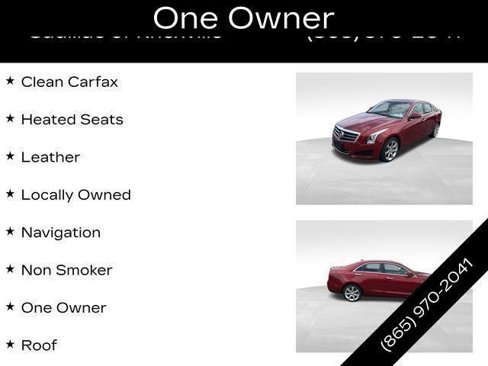 Used 2014 Cadillac ATS Luxury w/ Sun And Sound Package image 9