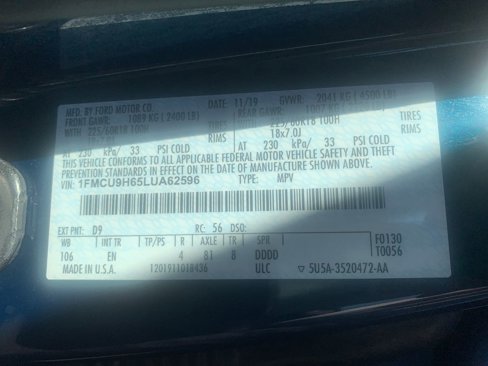 Used 2020 Ford Escape SEL image 36