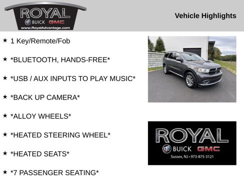 Used 2017 Dodge Durango SXT w/ Quick Order Package 23B image 4