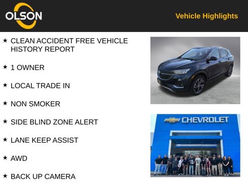 Used 2022 Buick Encore GX Select w/ Safety Package II image 2